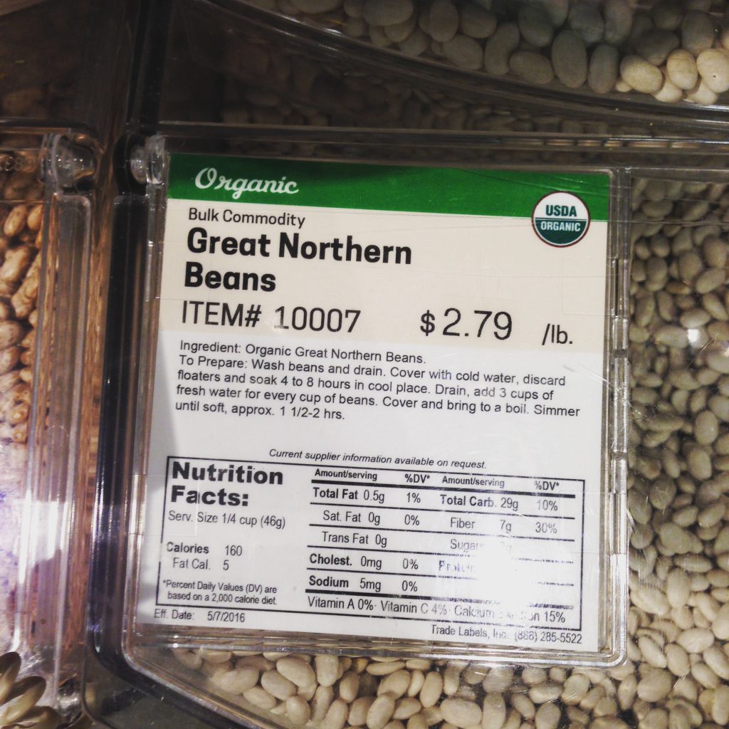 Earth Fare : Great Northern Beans Organic