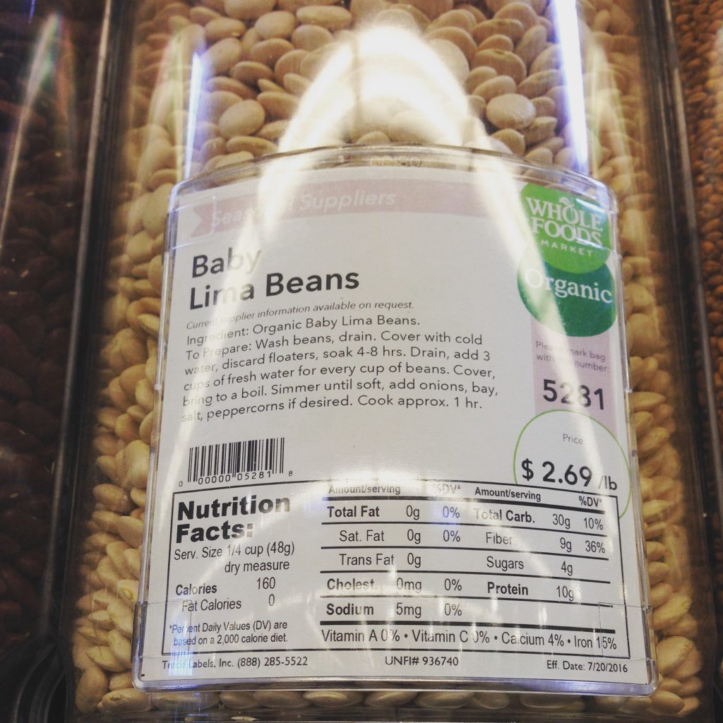 Whole Foods Market Baby Lima Beans