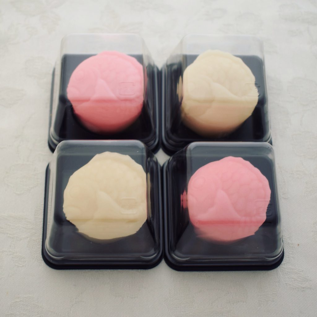 紅白祝鯛 ねりきり製 オーダーメイドJapanese sweets Wagashi online shop USA wagashi studio
