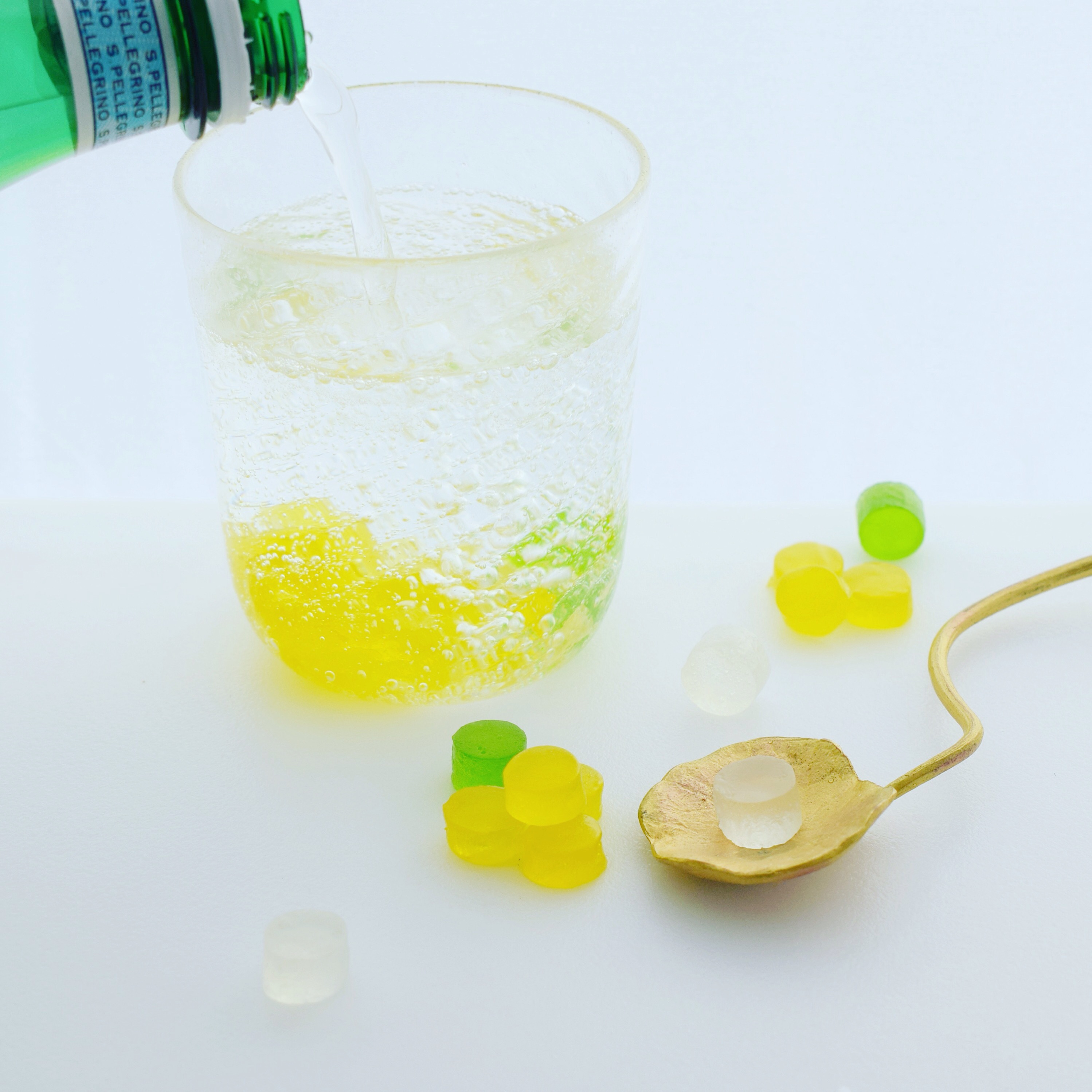 食べられる宝石 ミモザの琥珀糖 こはくとう 琥珀糖の作り方 レシピ アイディア Wagashi Studio