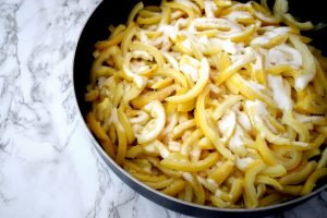 レモンピール砂糖漬け　Candied Lemon Peels