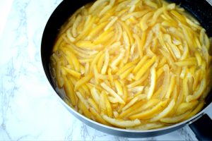 レモンピール砂糖漬け　Candied Lemon Peels