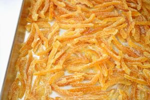 レモンピール砂糖漬け　Candied Lemon Peels
