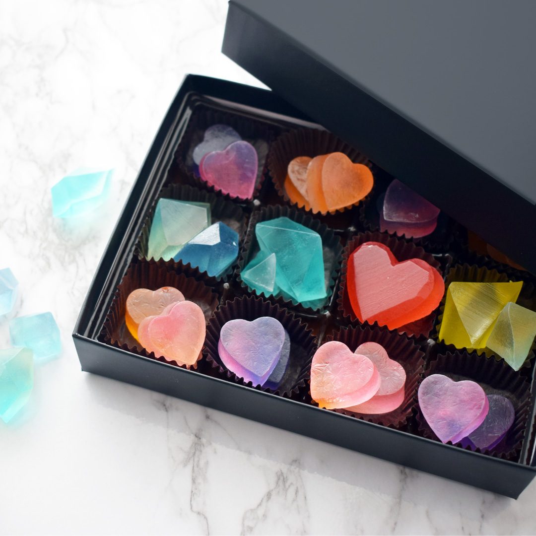 琥珀糖　ジュエリーボックス