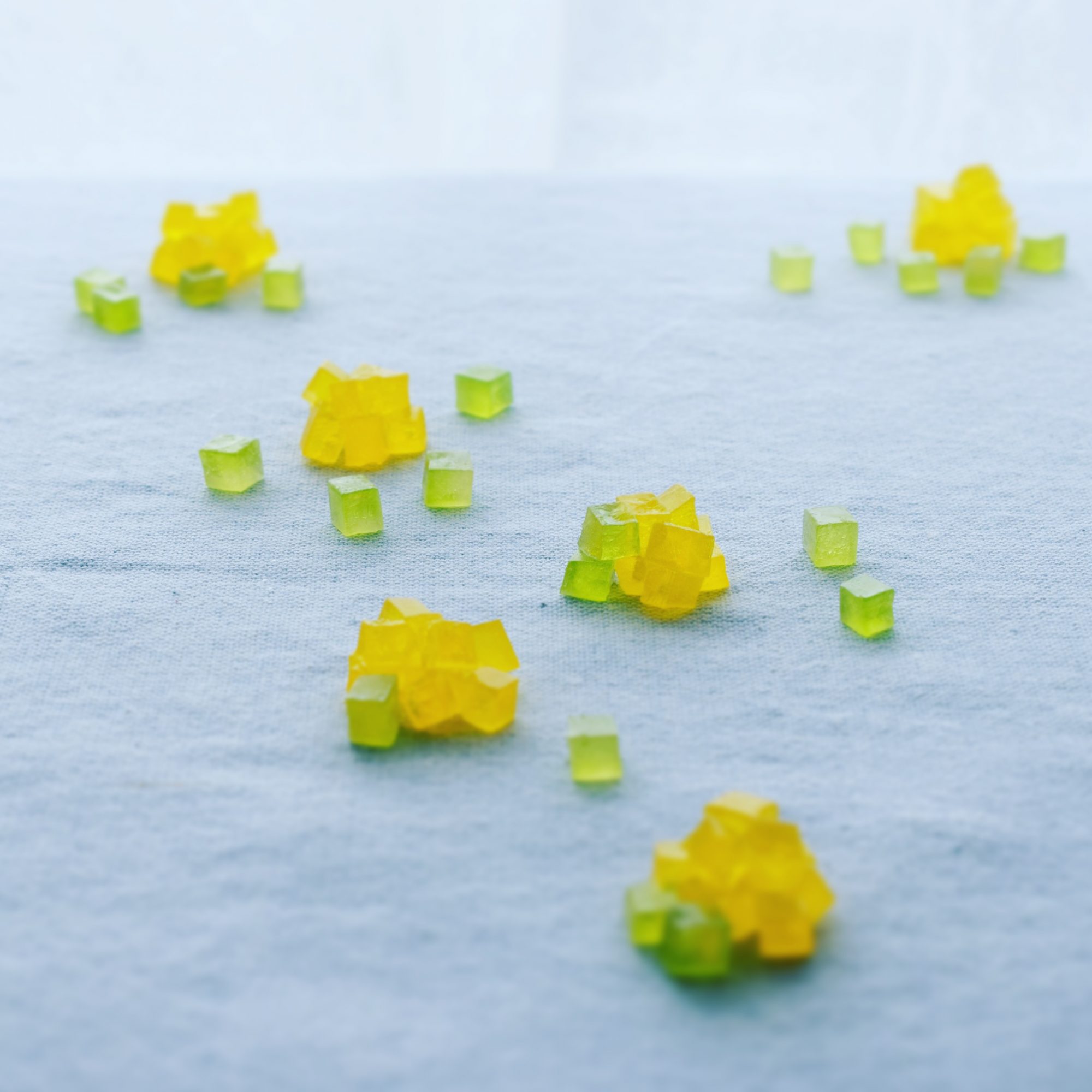 ミモザ　琥珀糖