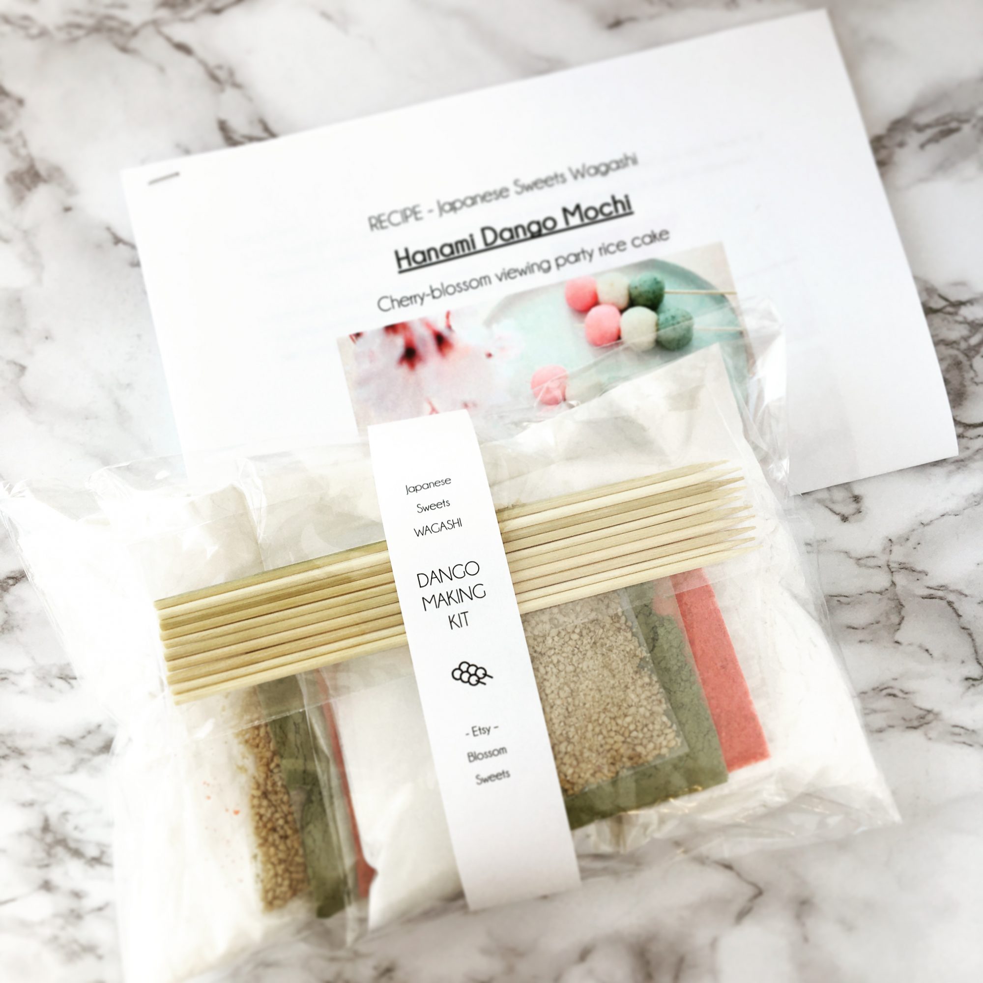 Hanami dango kit 花見だんごキット