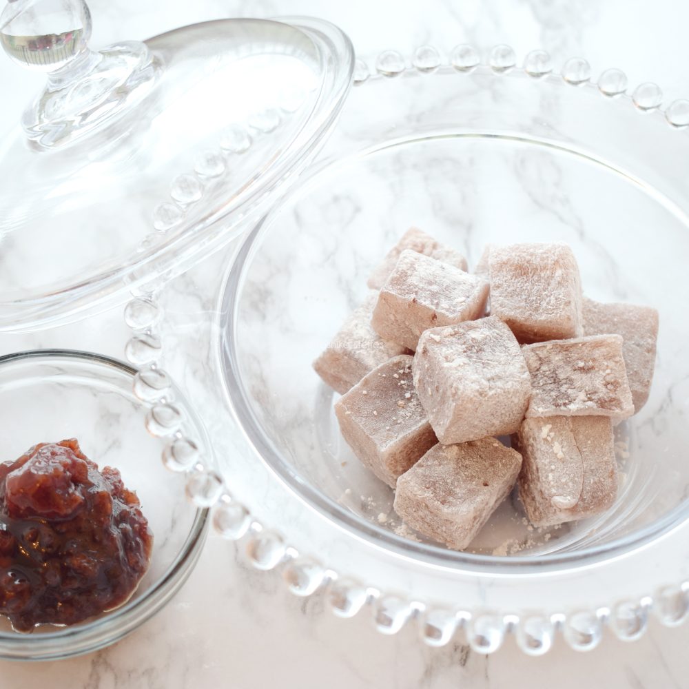 Raspberry Mochi Rice Cakes もち