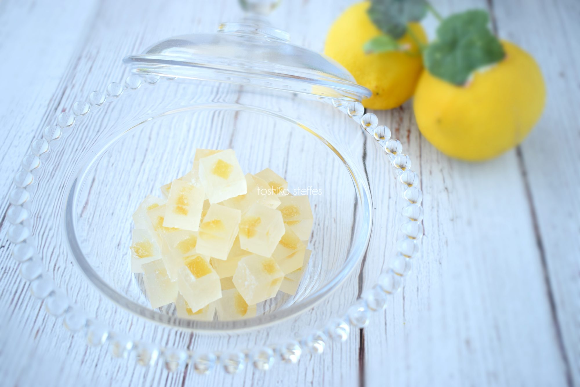 Organic Lemon Peel Jelly Candy