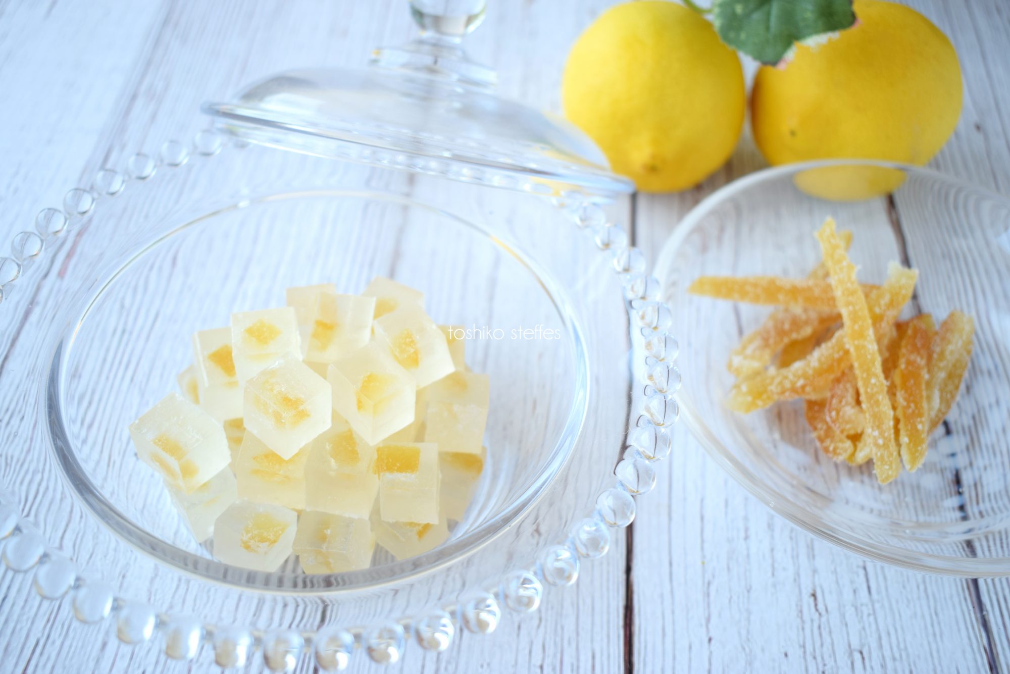 Organic Lemon Peel Jelly Candy