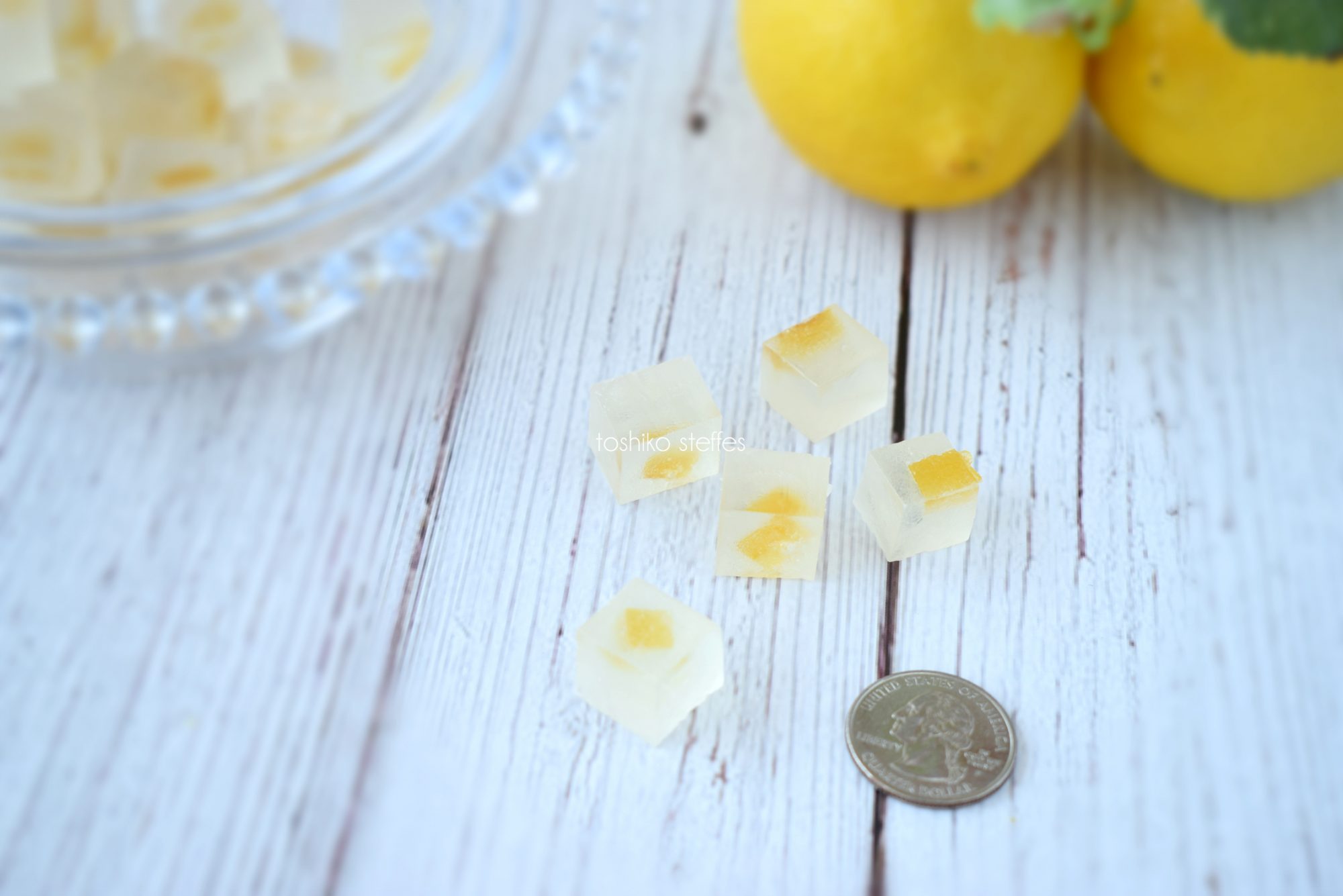 Organic Lemon Peel Jelly Candy