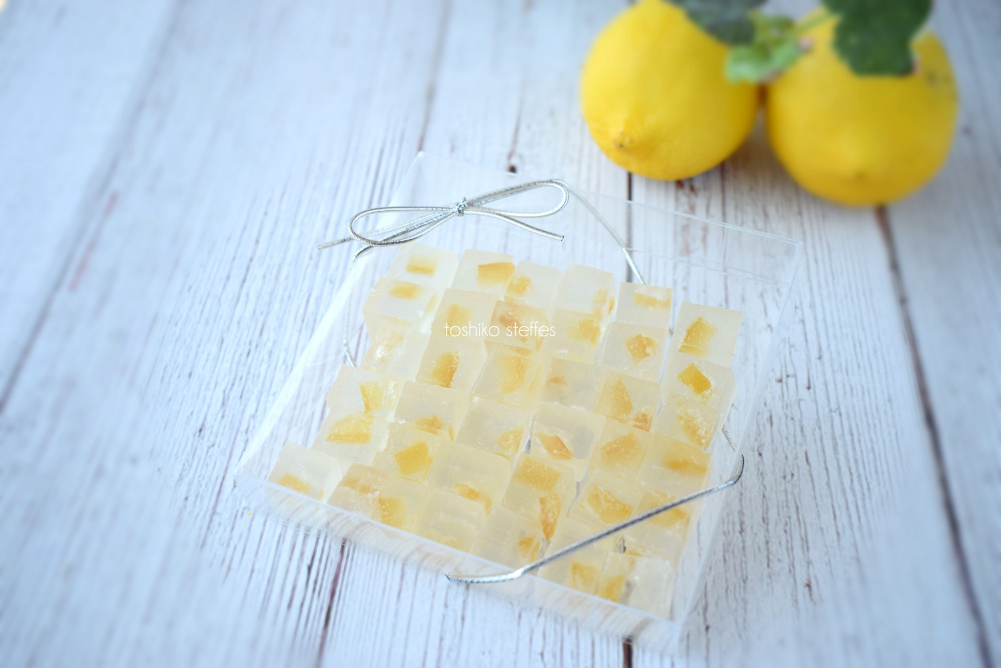 Organic Lemon Peel Jelly Candy