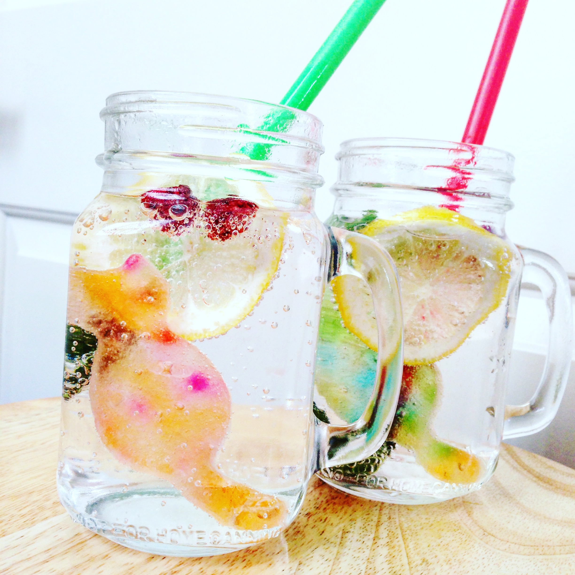 琥珀糖　ソーダ水