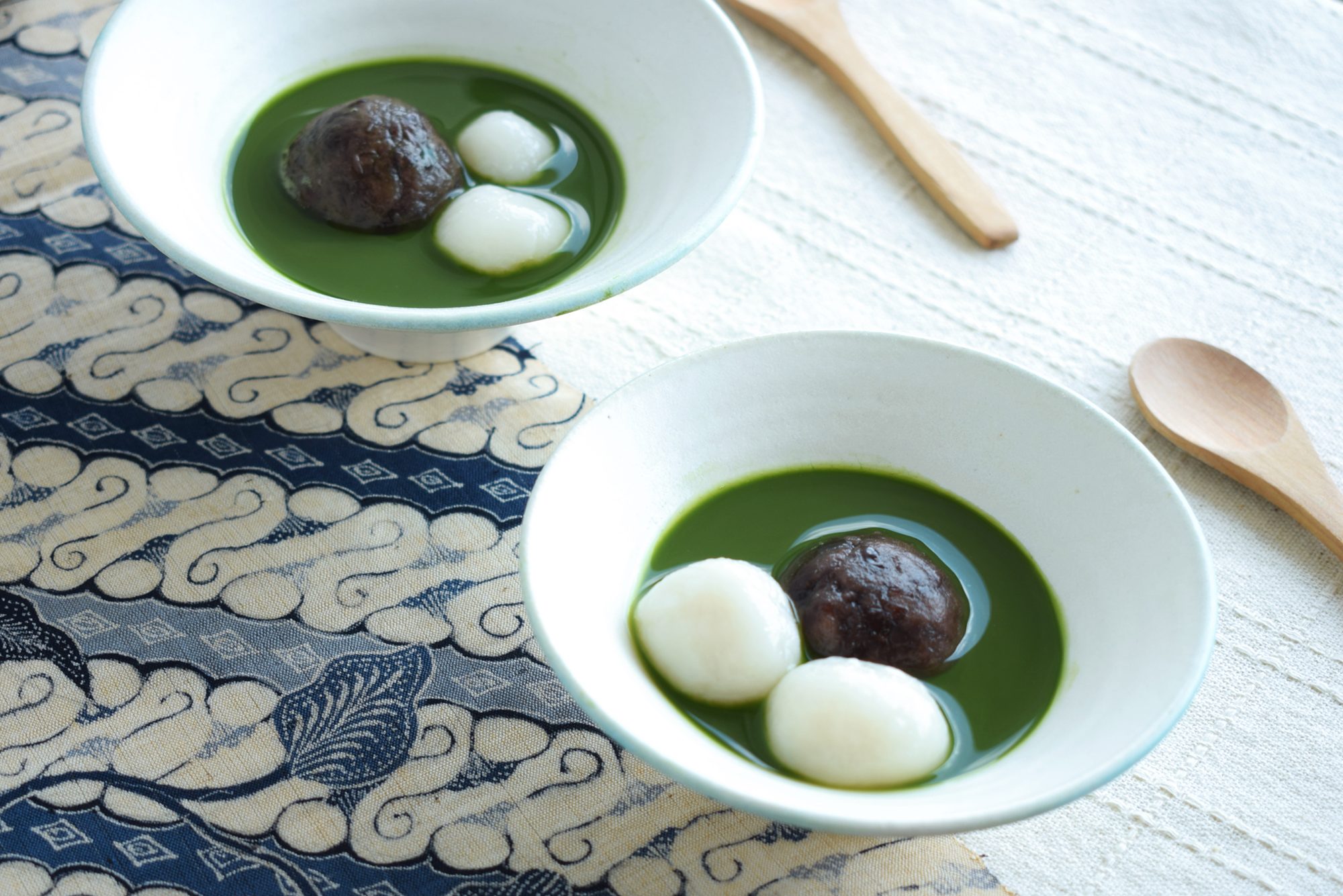 冷やし抹茶しるこ