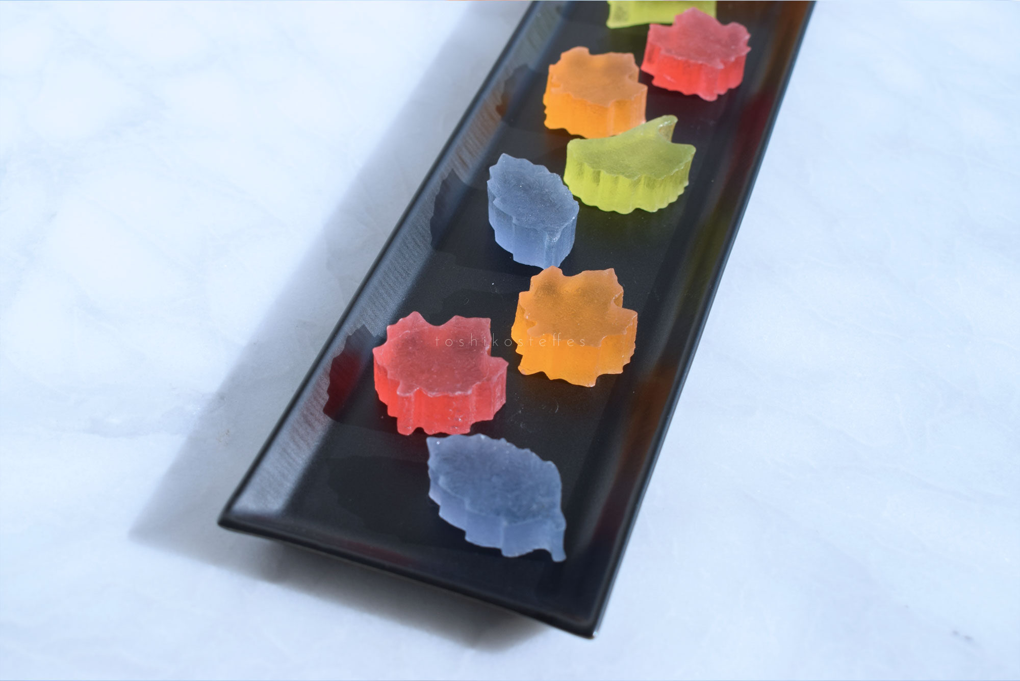 Autumn foliage 琥珀糖　錦繍