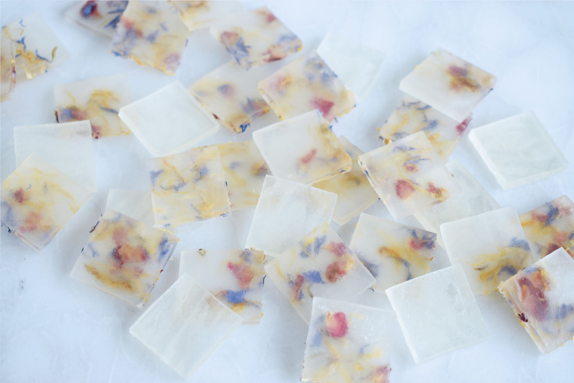 薄明の花　琥珀糖