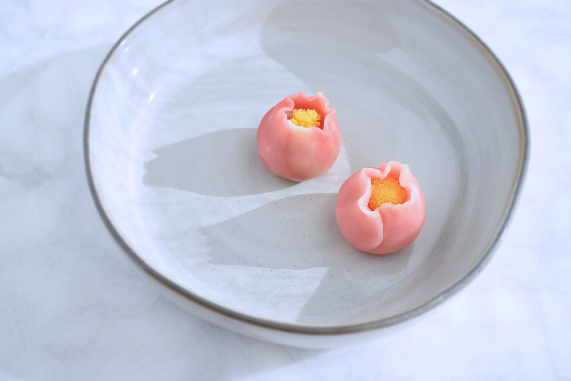 侘助　練り切り