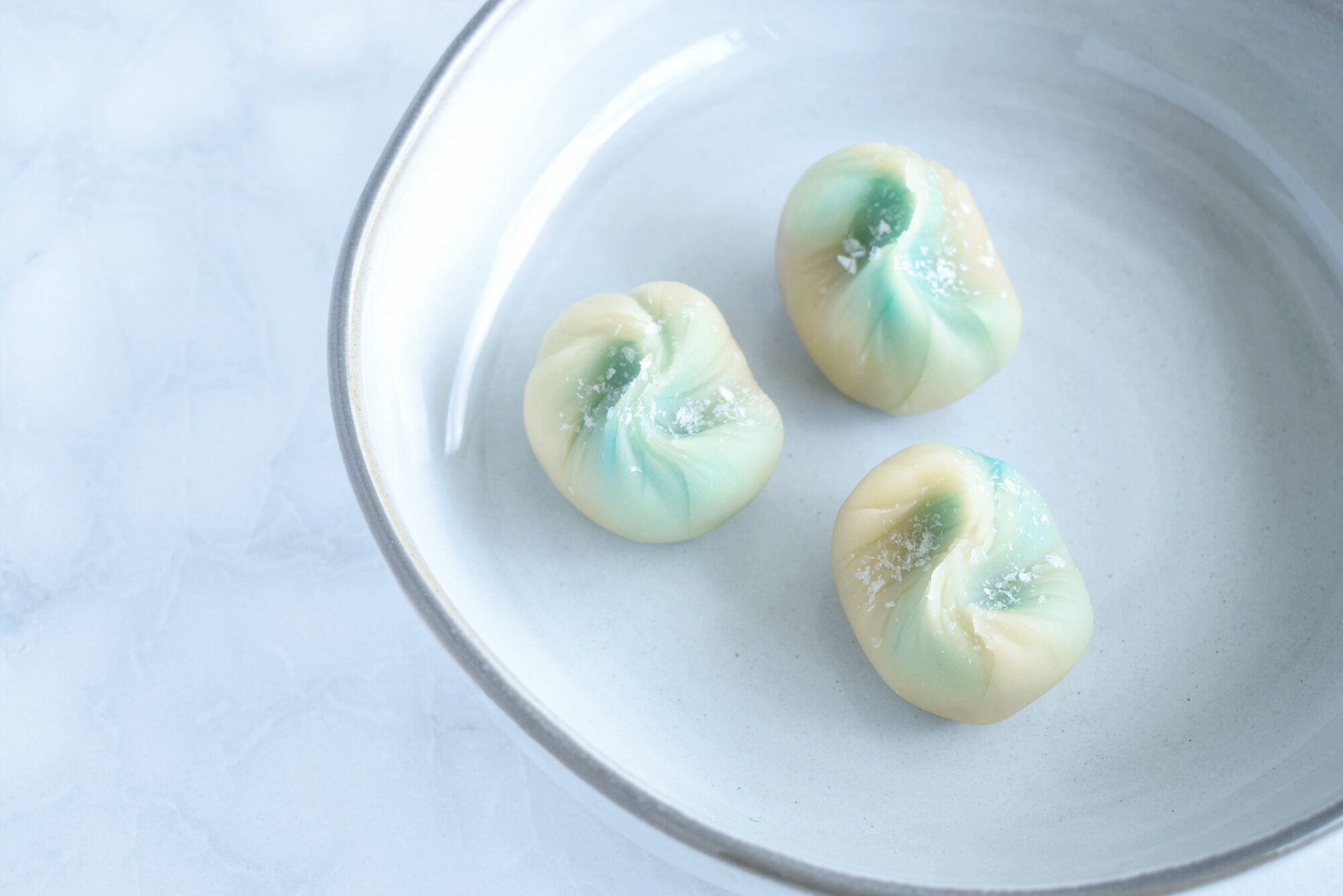 夏浪　練り切り